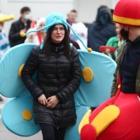 Umjetnici ispred Klinike za infektivne bolesti Dr. Fran Mihaljević