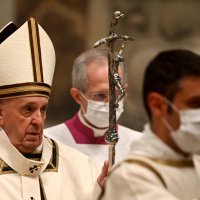 Papa Franjo na polnoćki