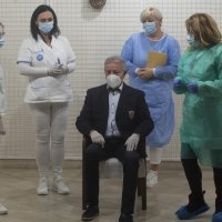 Zoran Biluš štićenik Doma za starije Zenta prvi je Splićanin cijepljen protiv koronavirusa