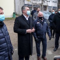 Državni vrh u Petrinji nakon potresa