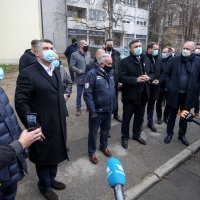 Državni vrh u Petrinji nakon potresa