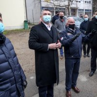 Državni vrh u Petrinji nakon potresa