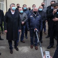 Državni vrh u Petrinji nakon potresa