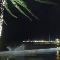 Splitska riva pod morem