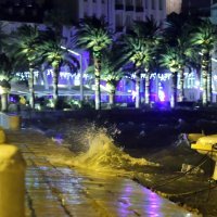 Splitska riva pod morem