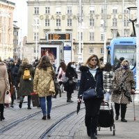 Ulice grada nakon potresa čiji je epicentar bio u Petrinji