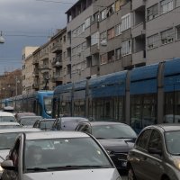 Velike prometne gužve i zastoj tramvaja u Šubićevoj ulici