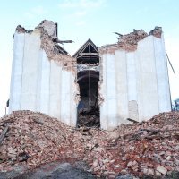 Crkva sv. Nikole i Vida u Žažini porušena u jakom jučerašnjem potresu