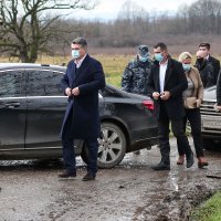 Zoran Milanović u selu Majske Poljane