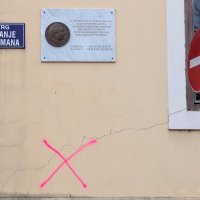 Označavanje kuća za rušenje nakon potresa
