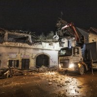 Centar Petrinje na Silvestrovo