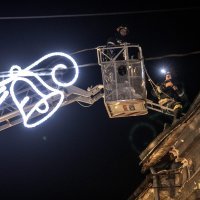 Centar Petrinje na Silvestrovo