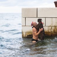 Tradicionalno kupanje u Zadru