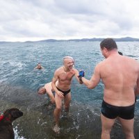 Tradicionalno kupanje u Zadru