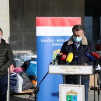 Konferencija za medije Stožera civilne zaštite Sisačko-moslavačke županije