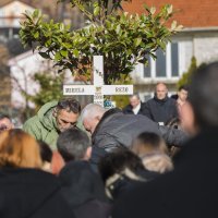 Posušje: Posljednji ispraćaj Mirele Rezo na groblju Martica Križ