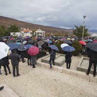 Posušje: Posljednji ispraćaj Mirele Rezo na groblju Martica Križ