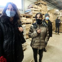Ministrica poljoprivrede Marija Vučković obišla tvornicu parketa u Petrinji