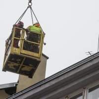 Uklanjanje dimnjaka u Masarykovoj ulici