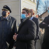 Sisak: Ministar Butković obišao Željeznički kolodvor i zgradu lučke uprave