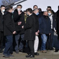 Premijer Andrej Plenković sudjelovao je na sastanku kriznog stožera u Petrinji