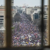 Trumpovi simpatizeri ispred američkog parlamenta