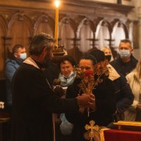 Liturgija i paljenje badnjaka u Zadru (3)