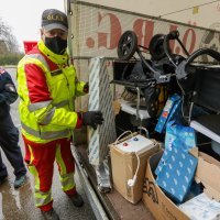 Austrijski konvoj kamiona stigao s donacijama za potresom pogođena područja