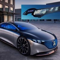 Mercedes-Benz EQS i MBUX Hyperscreen