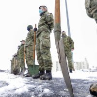 Petrinja: Pripadnici HV-a pripremaju područje za kontejnersko naselje