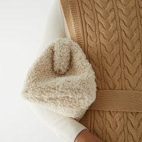 Cos teddy clutch torba