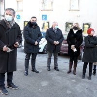 Zagreb: Na Jezuitskom trgu održan skup podrške stanovništvu Banije
