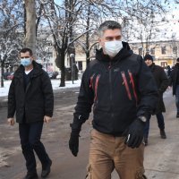 Zoran Milanović u obilasku Petrinje 13. siječnja