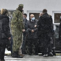 Gordan Grlić Radman i Jean-Yves Le Drian u Petrinji