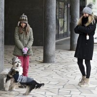 Tmurno i hladno nedjeljno jutro u Splitu