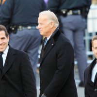 Hunter, Joe i Beau na inauguraciji Baracka Obame 2009. godine