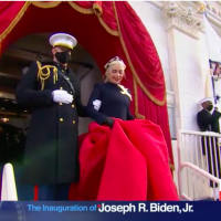 Lady Gaga na inauguraciji