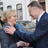 Kolinda Grabar Kitarović i Ivo Žinić 2014.