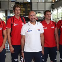 Lovro Miloš, Maro Joković, izbornik Ivica Tucak i Luka Lončar