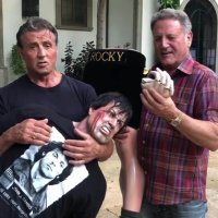 Frank i Sylvester Stallone