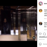 Demi Moore na reviji kuće Fendi