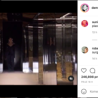 Demi Moore na reviji kuće Fendi