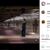 Demi Moore na reviji kuće Fendi