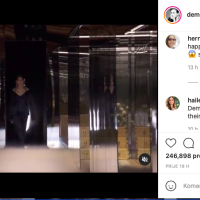 Demi Moore na reviji kuće Fendi