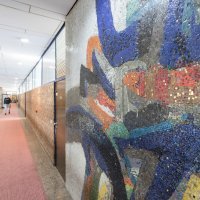 Zagreb: Interijer zgrade popularno zvane Kockica