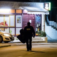 Policija ispred kuće Branka Kolopera u četvrti Vidici