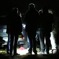 Očevid na sporednom putu između Vodica i Tribunja