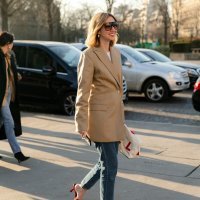 Bež boja u stajlinzima street style zvijezdi