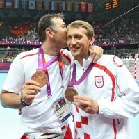 Venio Losert (desno) i Slavko Goluža s osvojenom olimpijskom broncom 2012. godine u Londonu
