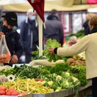 Tržnice u Sloveniji tijekom epidemije koronavirusa
